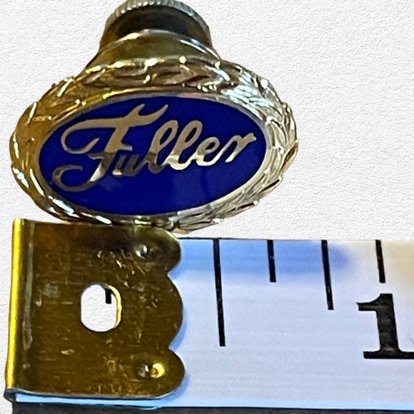 Fuller Boston Employee Service Vintage Pin BACK Tie Tack Lapel Pin Gold Tone - Picture 7 of 7